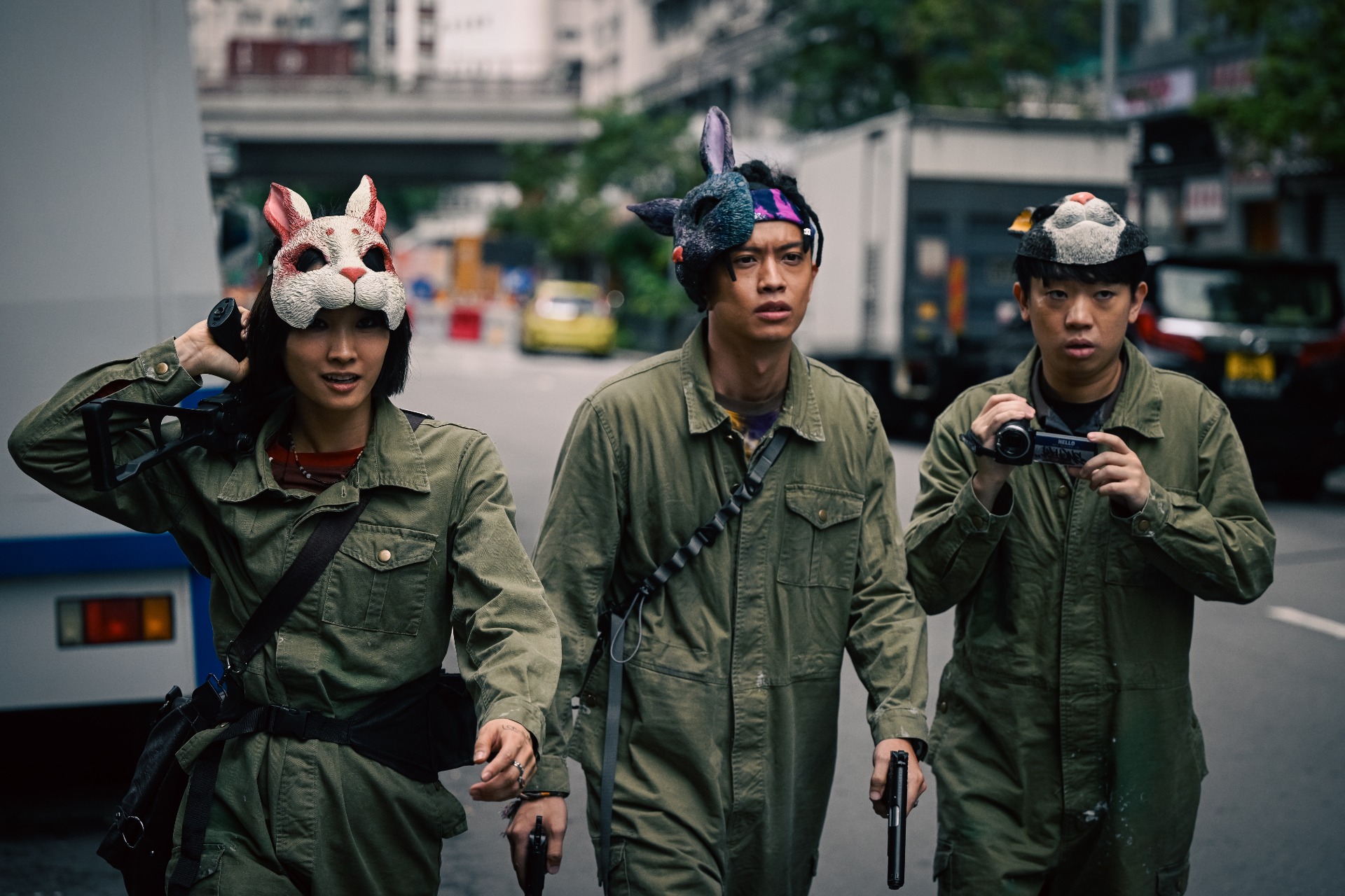 Film still of 捣破法兰克