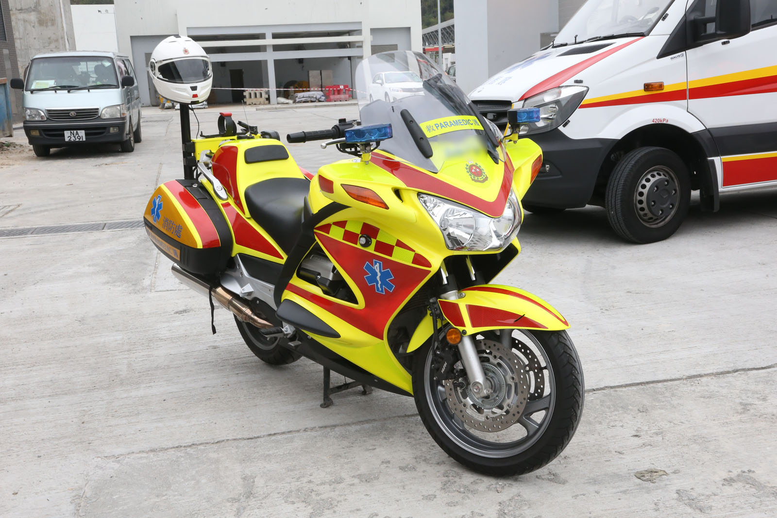 Fire Services Department - Emergency Medical Assistant Motor Cycle