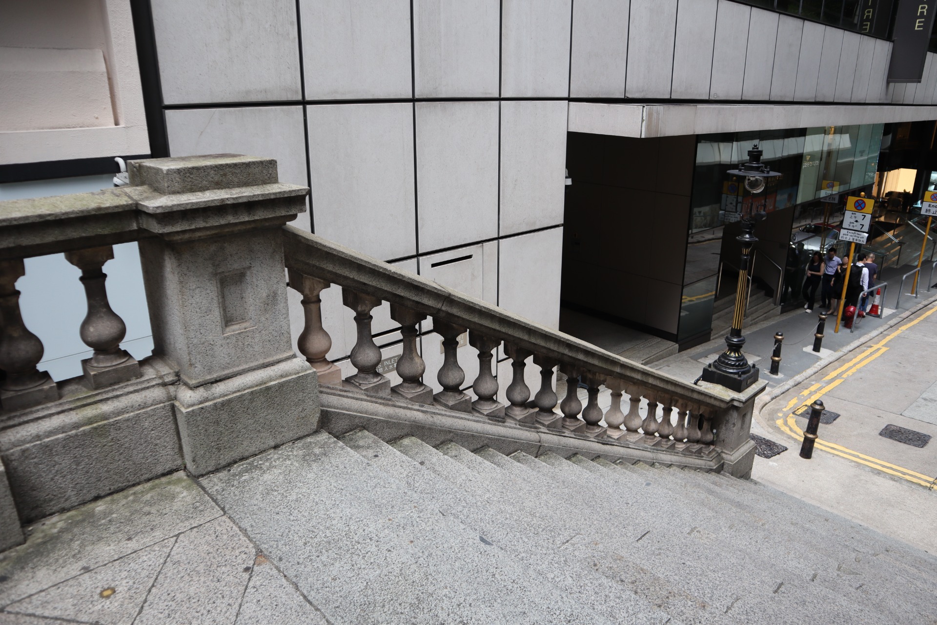 Photo 3: Duddell Street Steps and Gas Lamps