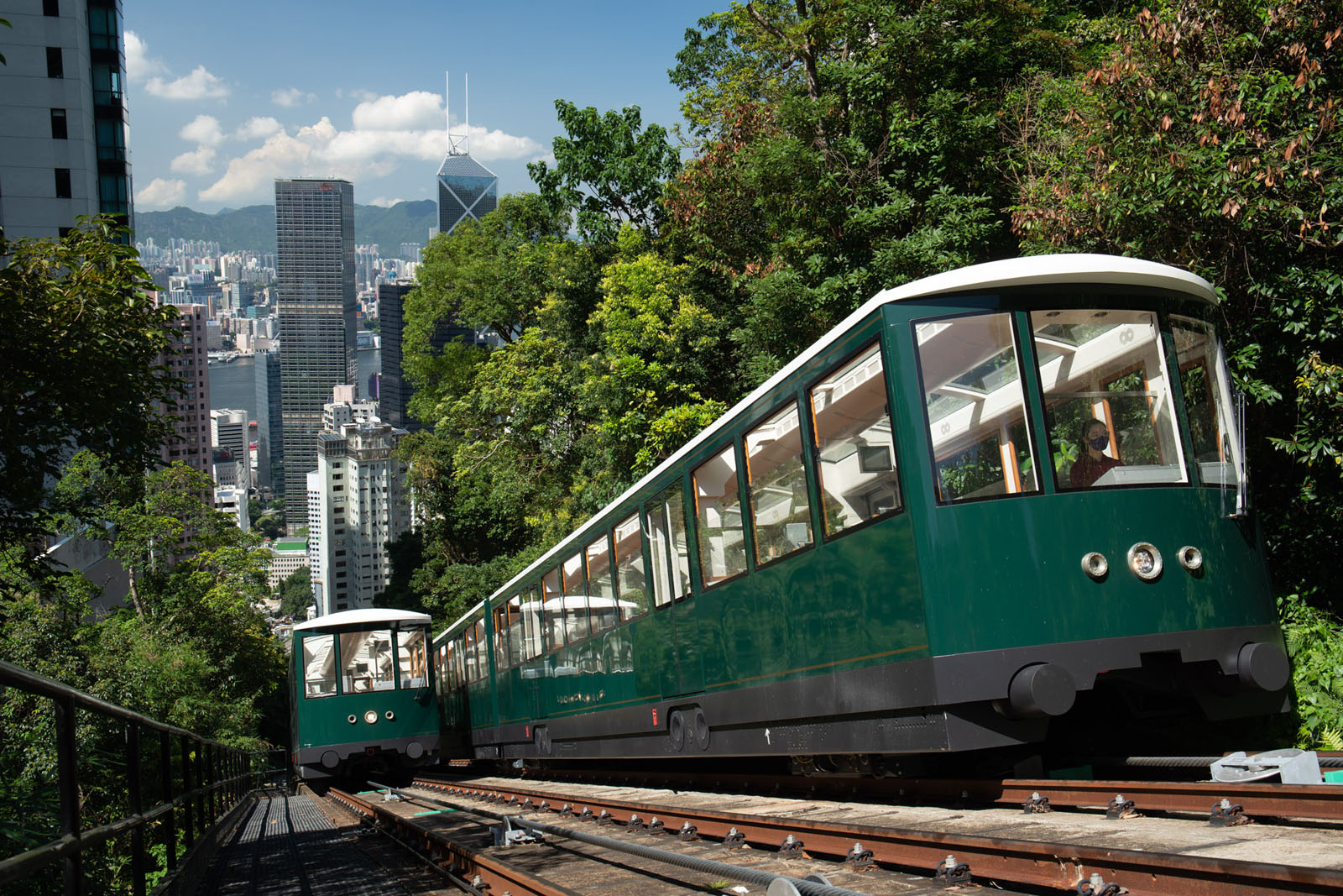 The Peak Tram and Station