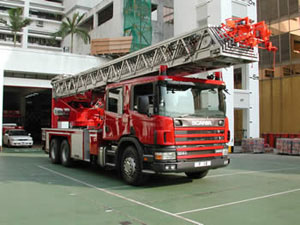 Photo 3: Fire Services Department - Turntable Ladder / Aerial Ladder Platform