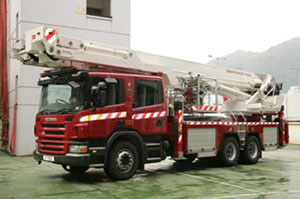 Photo 7: Fire Services Department - Turntable Ladder / Aerial Ladder Platform