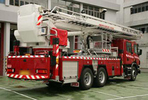 Photo 9: Fire Services Department - Turntable Ladder / Aerial Ladder Platform