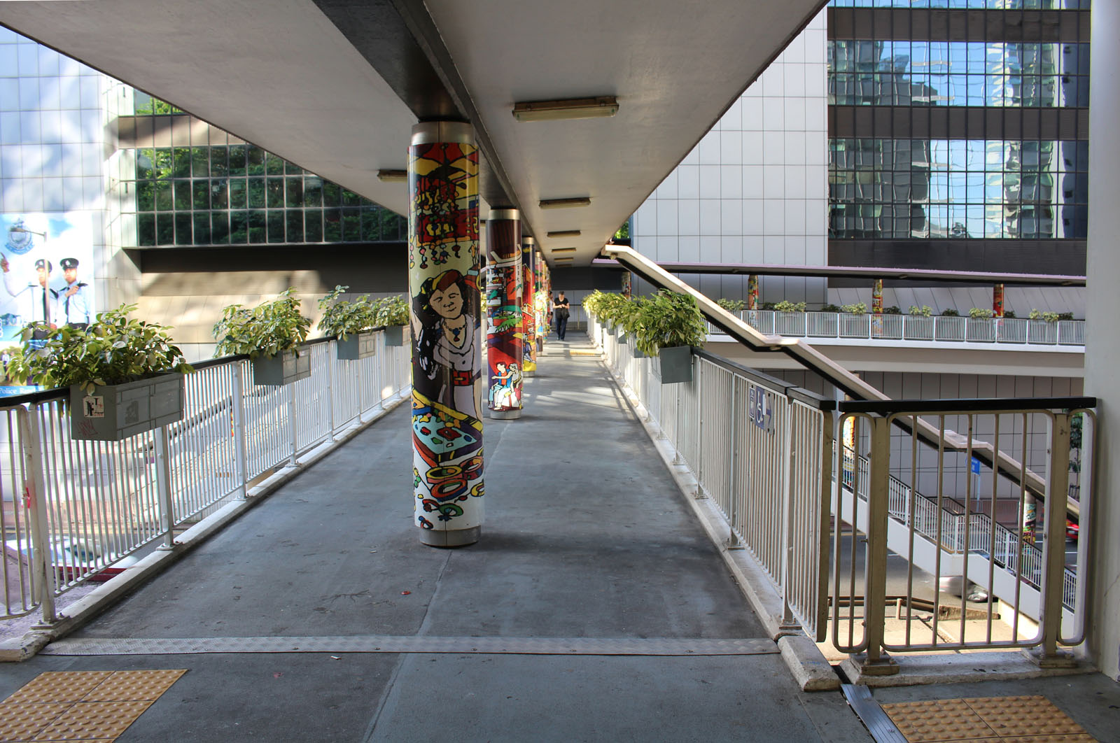 Photo 4: Wan Chai Tai Fat Hau Footbridge (across Hennessy Road to Queen's Road East)