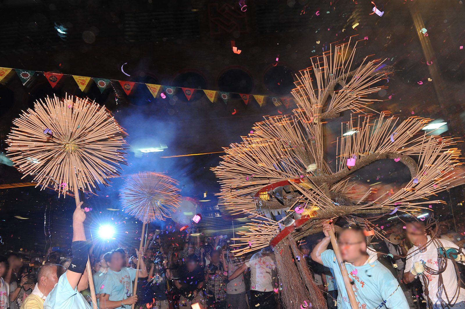 Photo 2: Fire Dragon Dance at Tai Hang