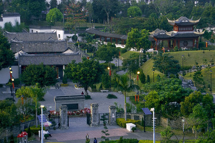 Relics of Kowloon Walled City (inside Kowloon Walled City Park)