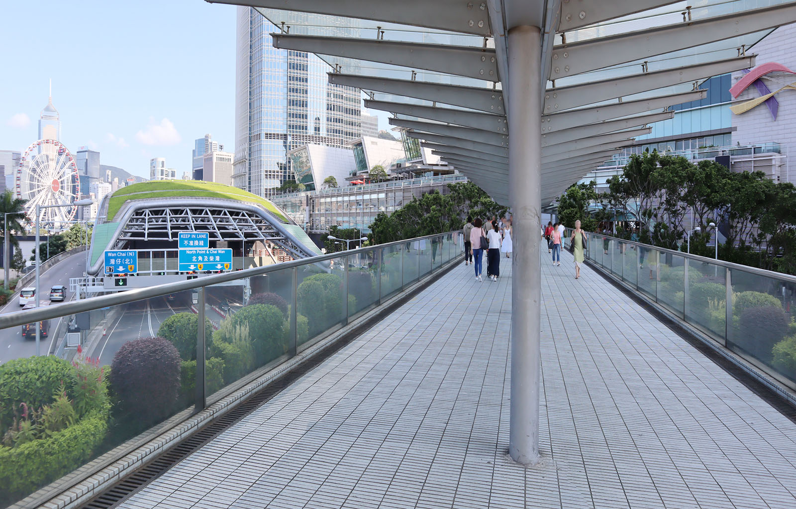 Footbridges HF148 and HF149 (along Piers at Central Reclamation Area)