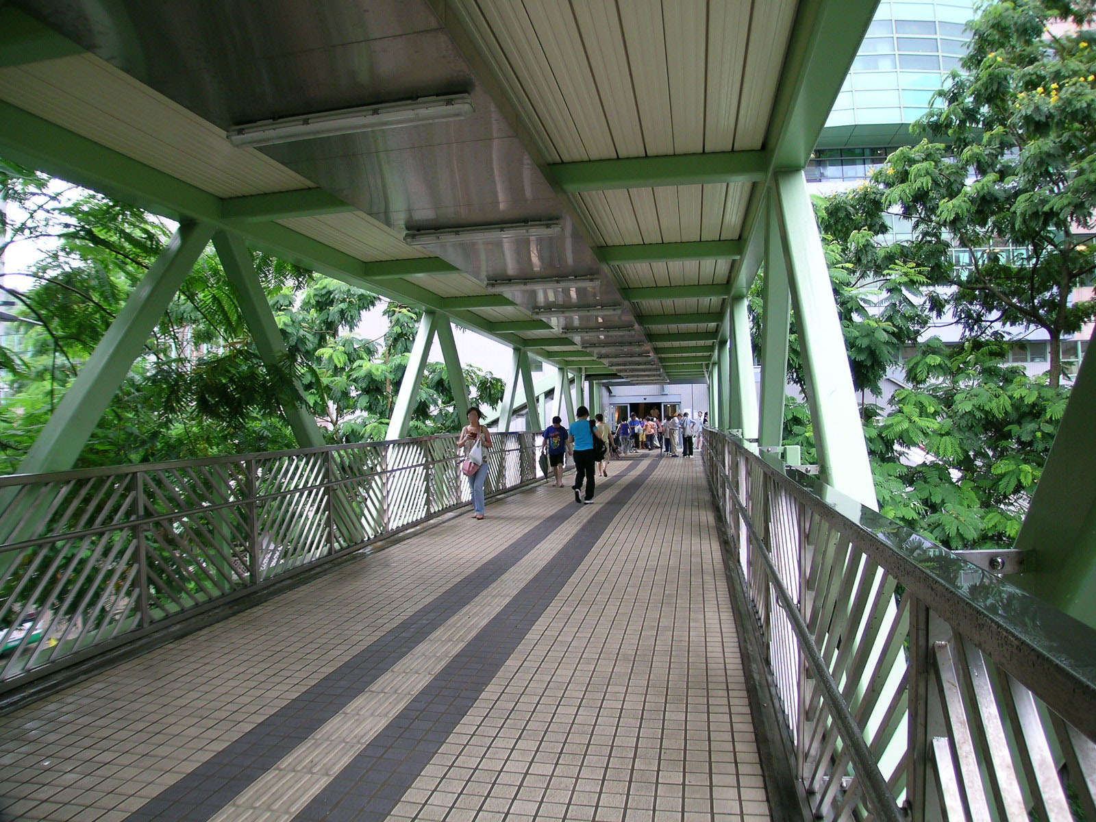 Photo 3: Footbridge on Chai Wan Road