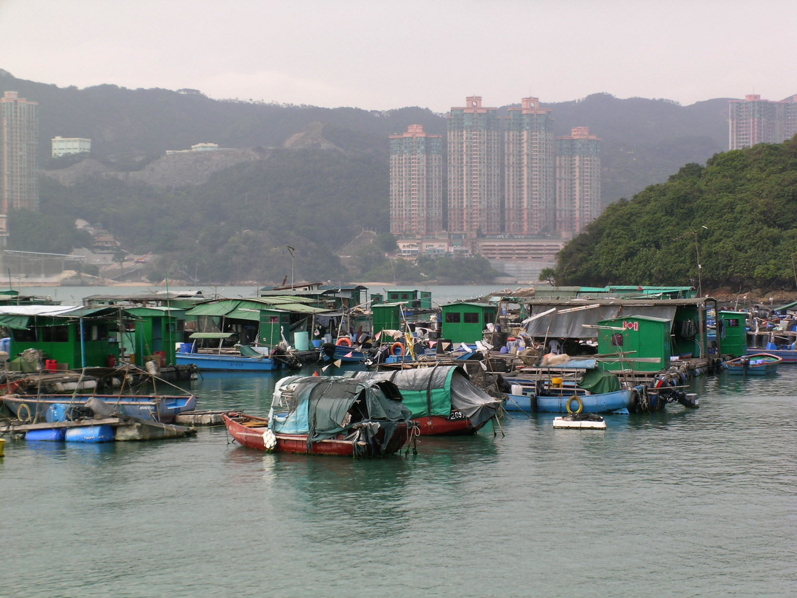 相片 8: 馬灣魚類養殖區(漁排)