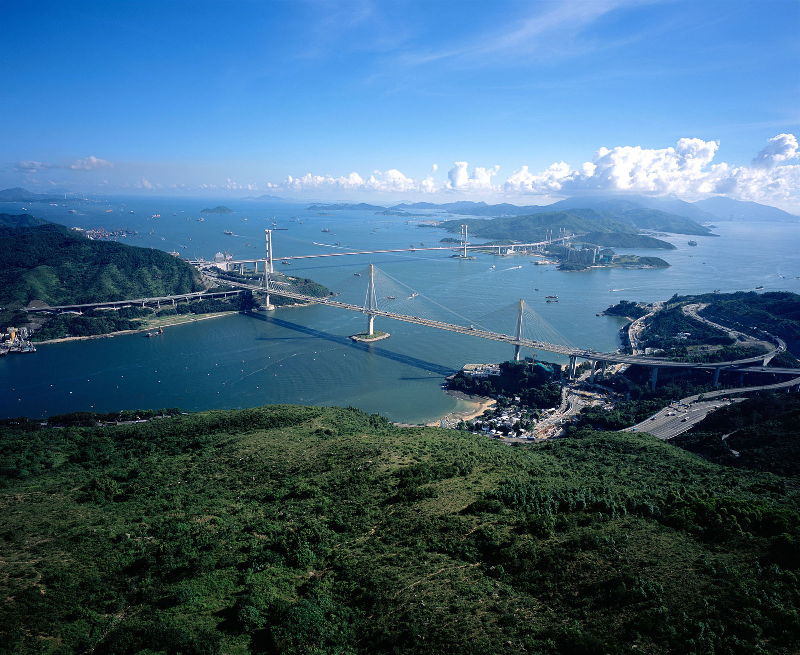 Lantau Link and Ting Kau Bridge