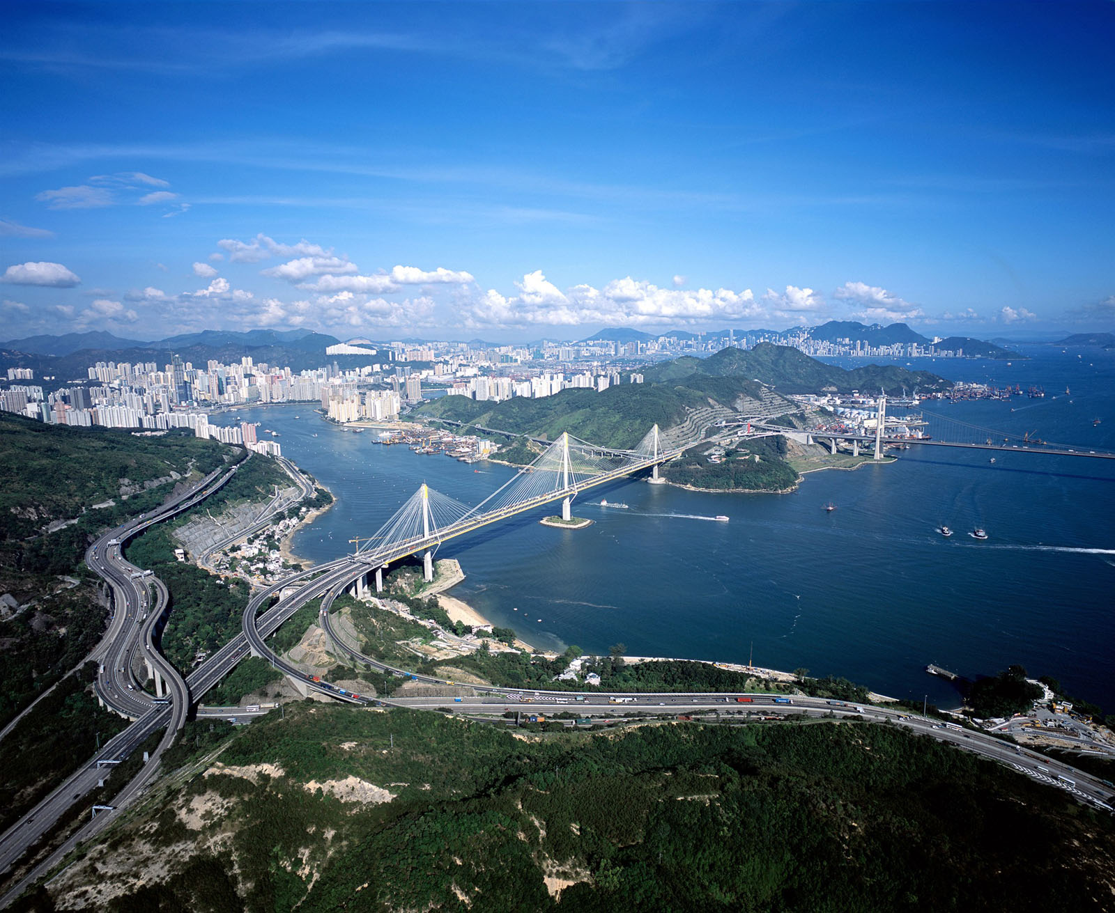 Photo 2: Lantau Link and Ting Kau Bridge