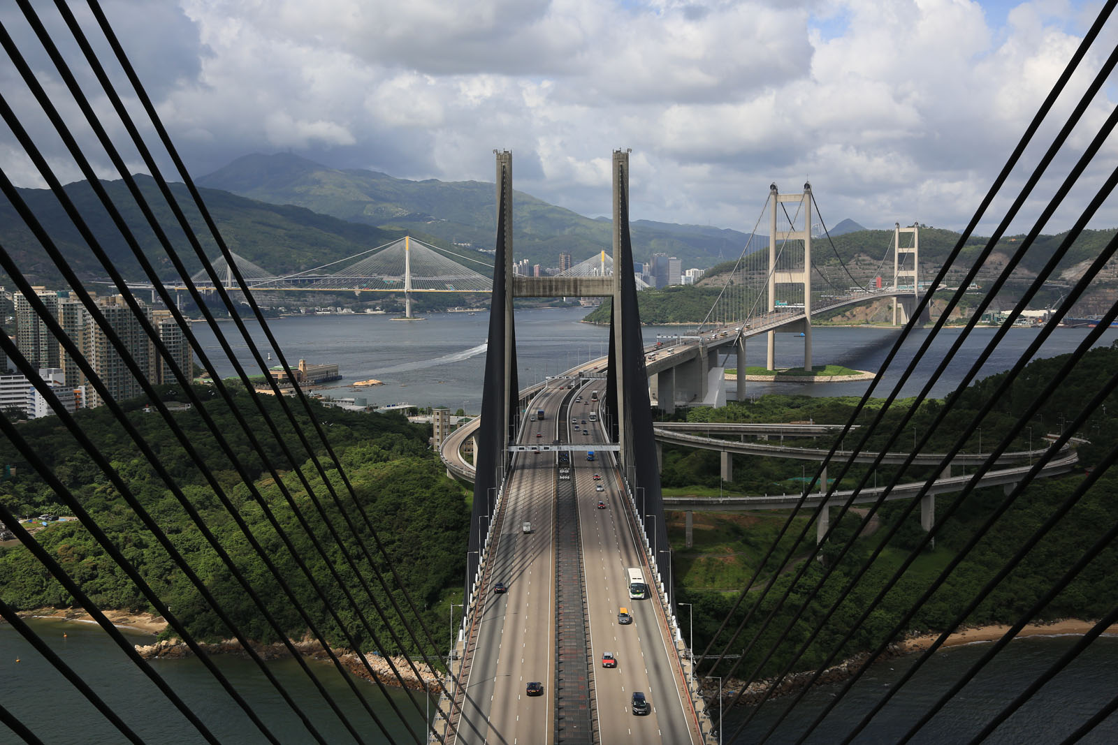 Photo 4: Lantau Link and Ting Kau Bridge