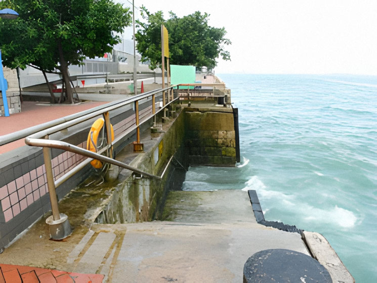 Public Landing Steps