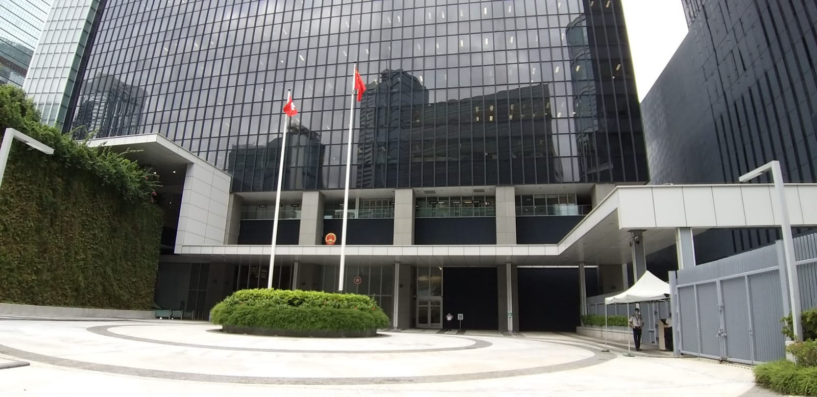 East Wing Forecourt of the Central Government Offices