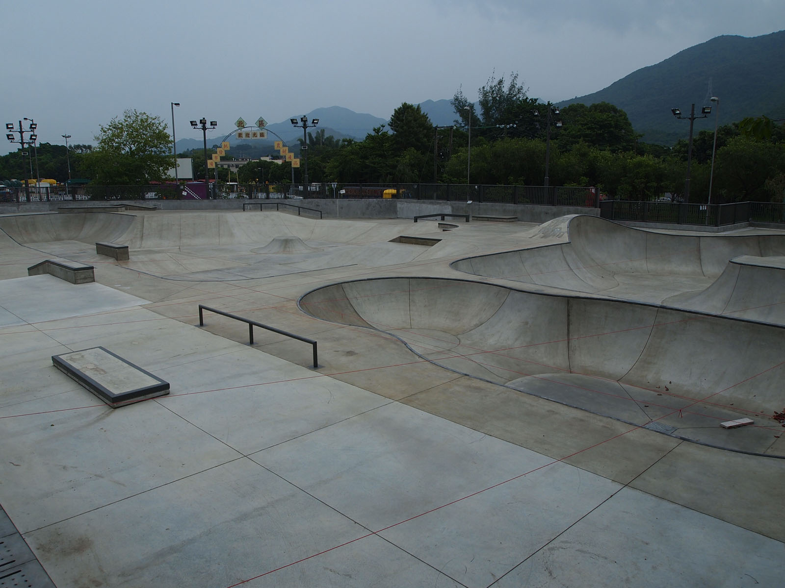 On Lok Mun Street Playground Skatepark