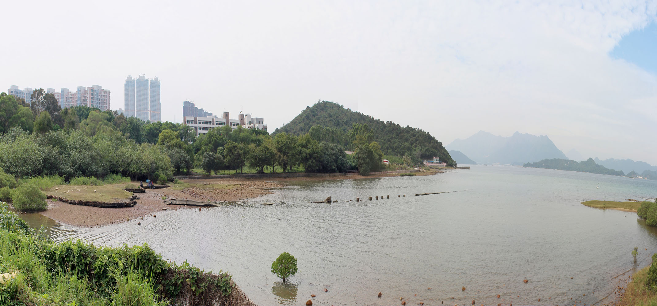 Shingle Beach in Nai Chung