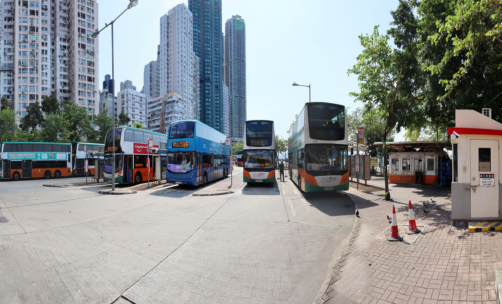 Kennedy Town (Belcher Bay) Temporary Bus Terminus