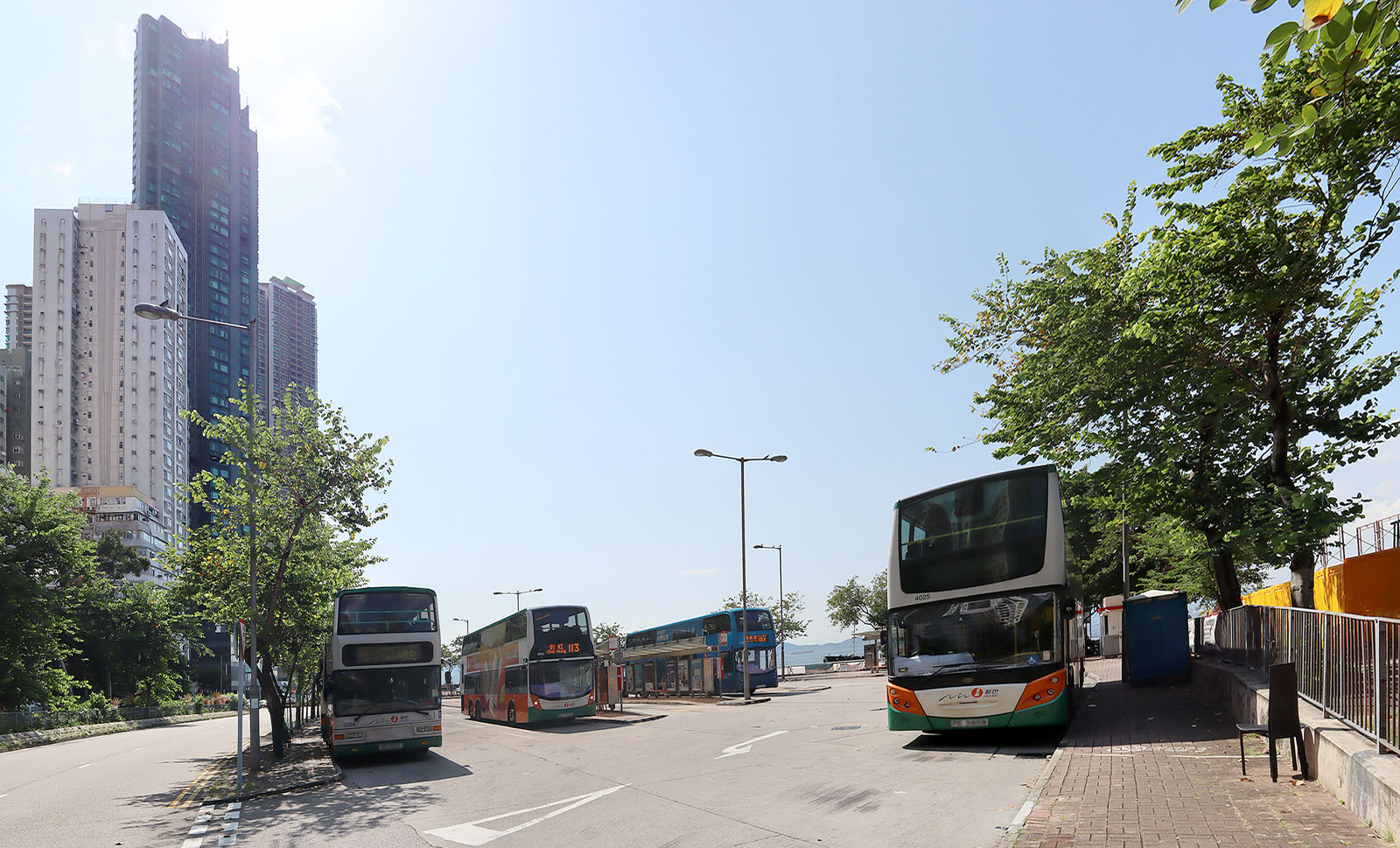 Photo 2: Kennedy Town (Belcher Bay) Temporary Bus Terminus